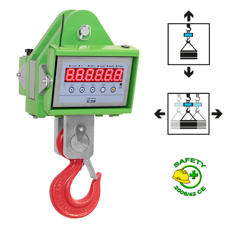 Váha žeriavová Dini Argeo MCWHU10M-3